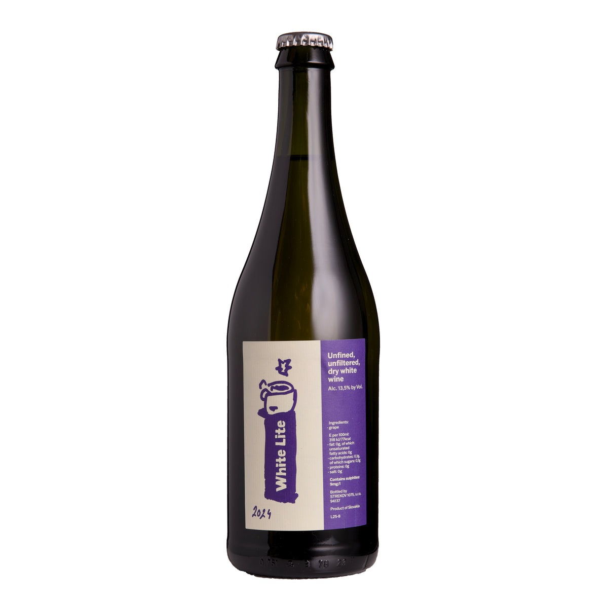 Strekov 1075, White Lite, Slovakiet, naturvin, Høtoft, hvidvin, Jura