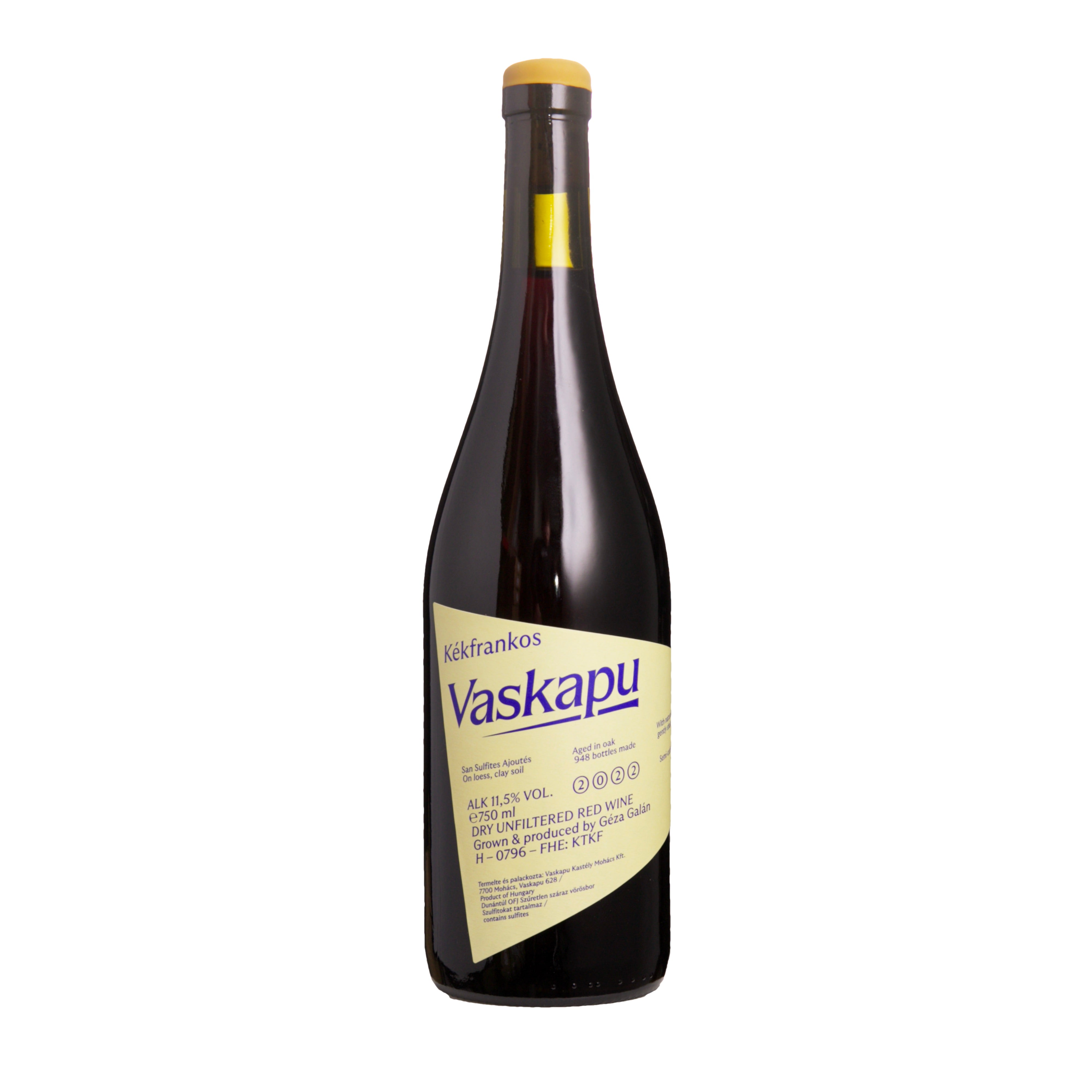 Vaskapu, Høtoft, naturvin, Ungarn