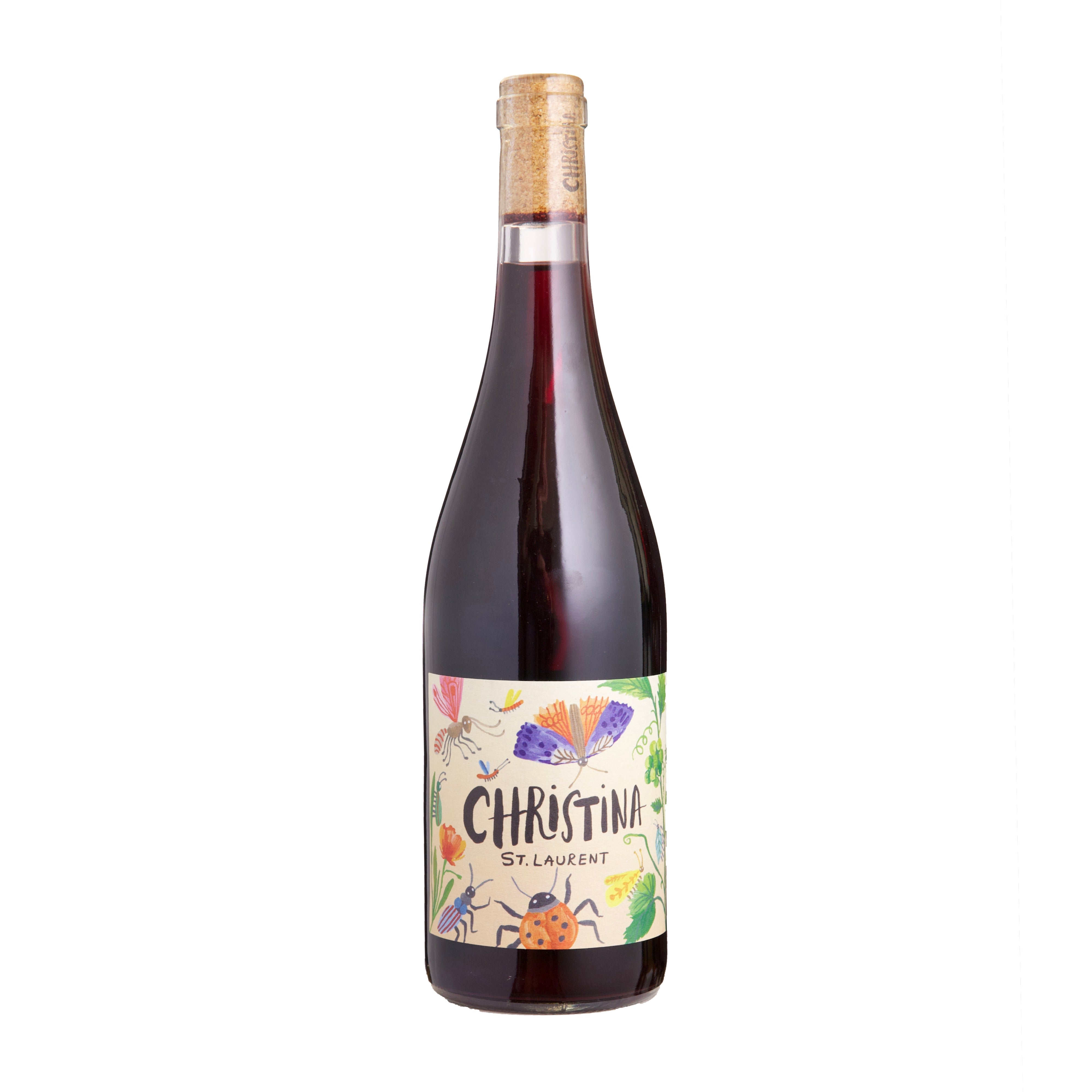 Christina, rødvin, naturvin, Høtoft