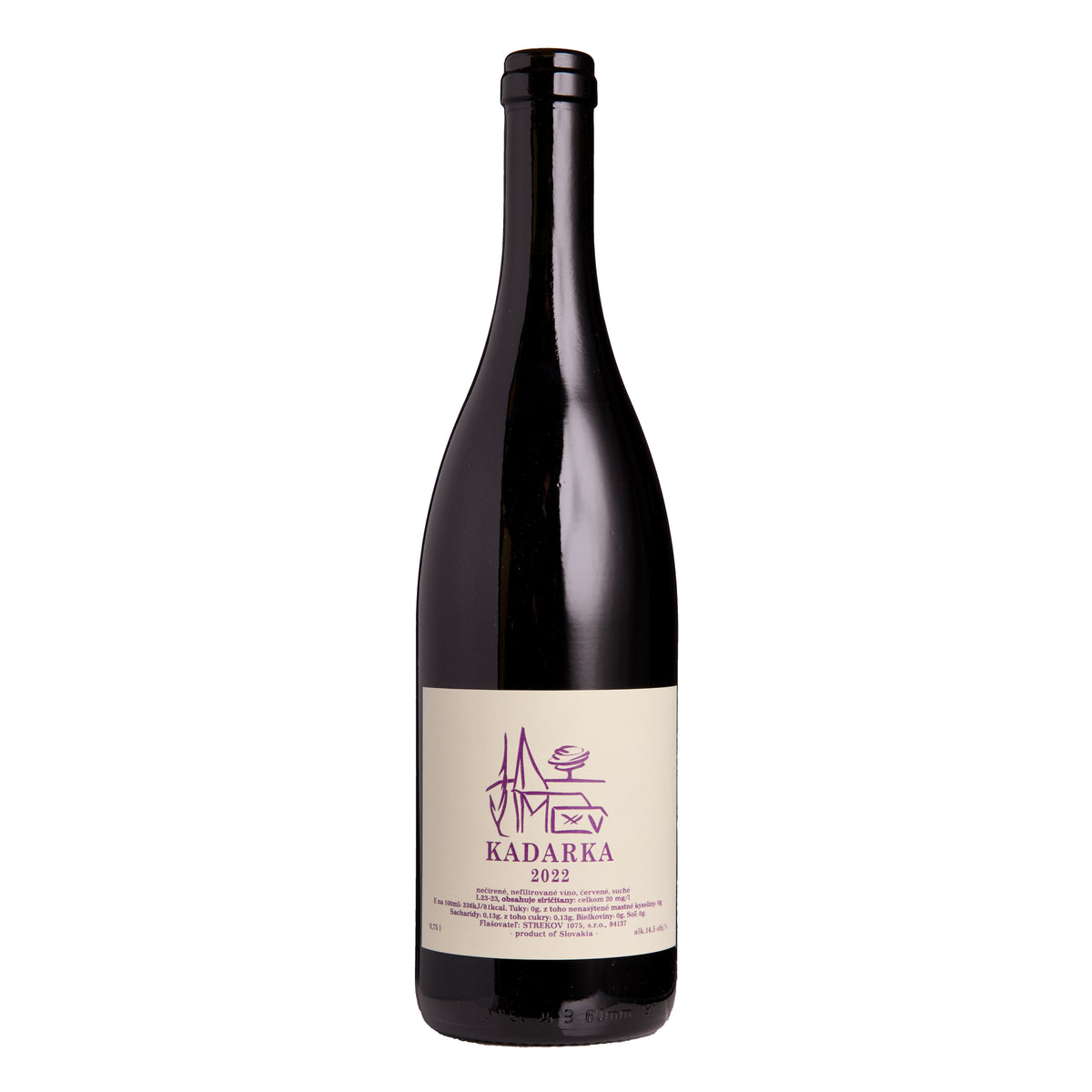 Kadarka, Strekov 1075, Slovakiet, Pinot noir, Bourgogne, Høtoft, rødvin
